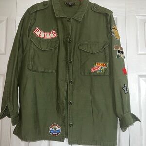 Topshop, preloved shirt jacket